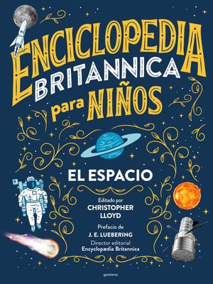 cover image of Enciclopedia Britannica para niños--El espacio